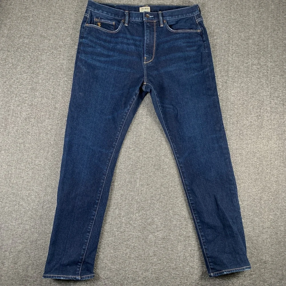 Todd Snyder Jeans Men 34x30 Slim Fit Stretch 5 Pocket Pant Modern A1